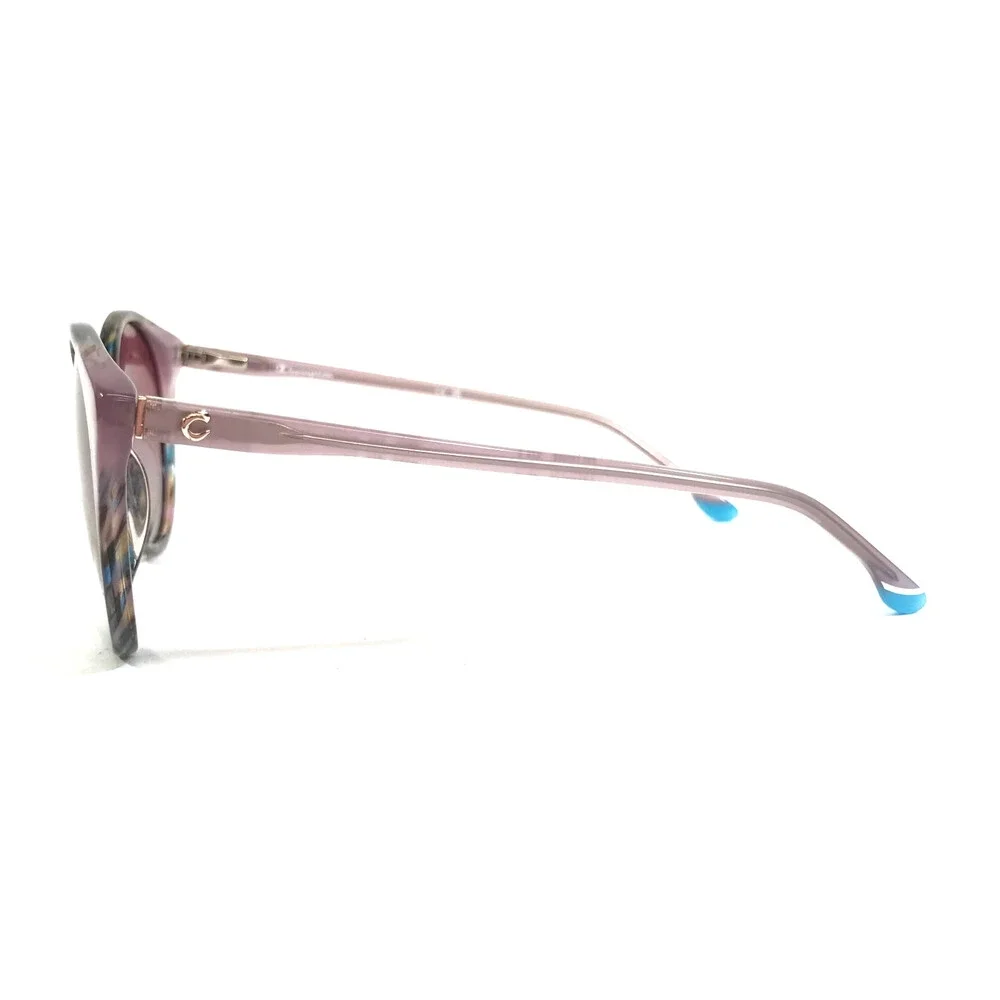 Champion Sunglasses WREN C02 Pink Tortoise Round Frames w/ Pink Gradient Lenses